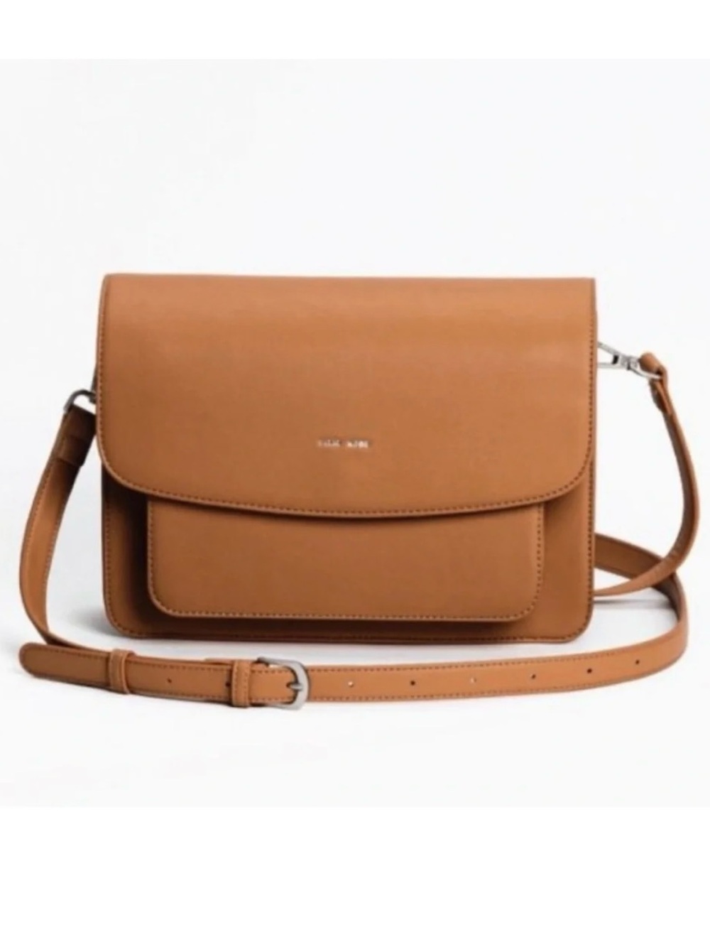 NEW Pixie Mood Zoe Vegan Leather Crossbody Bag - Tan